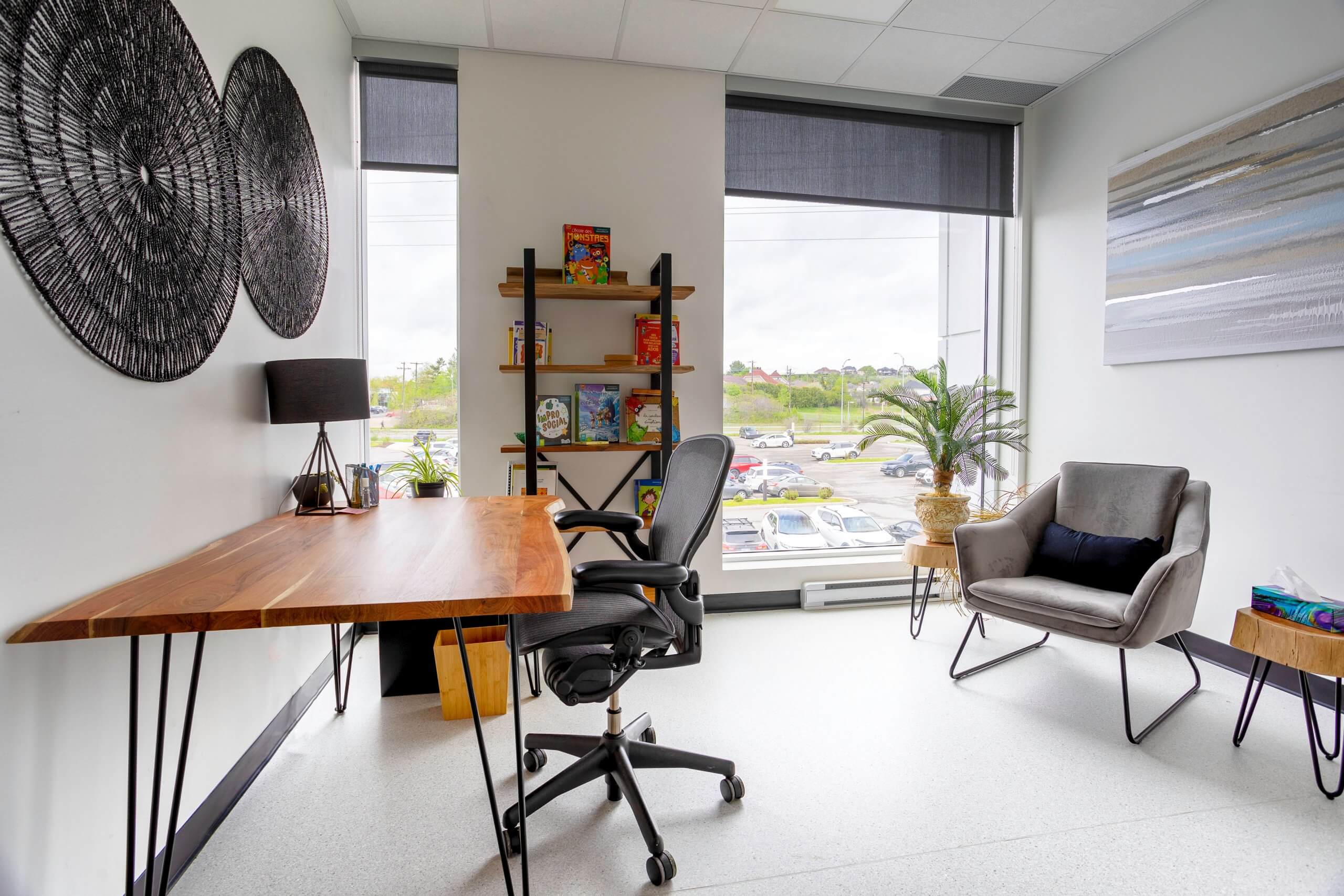 Aménagement intérieur de la clinique médicale CTCFO à Gatineau