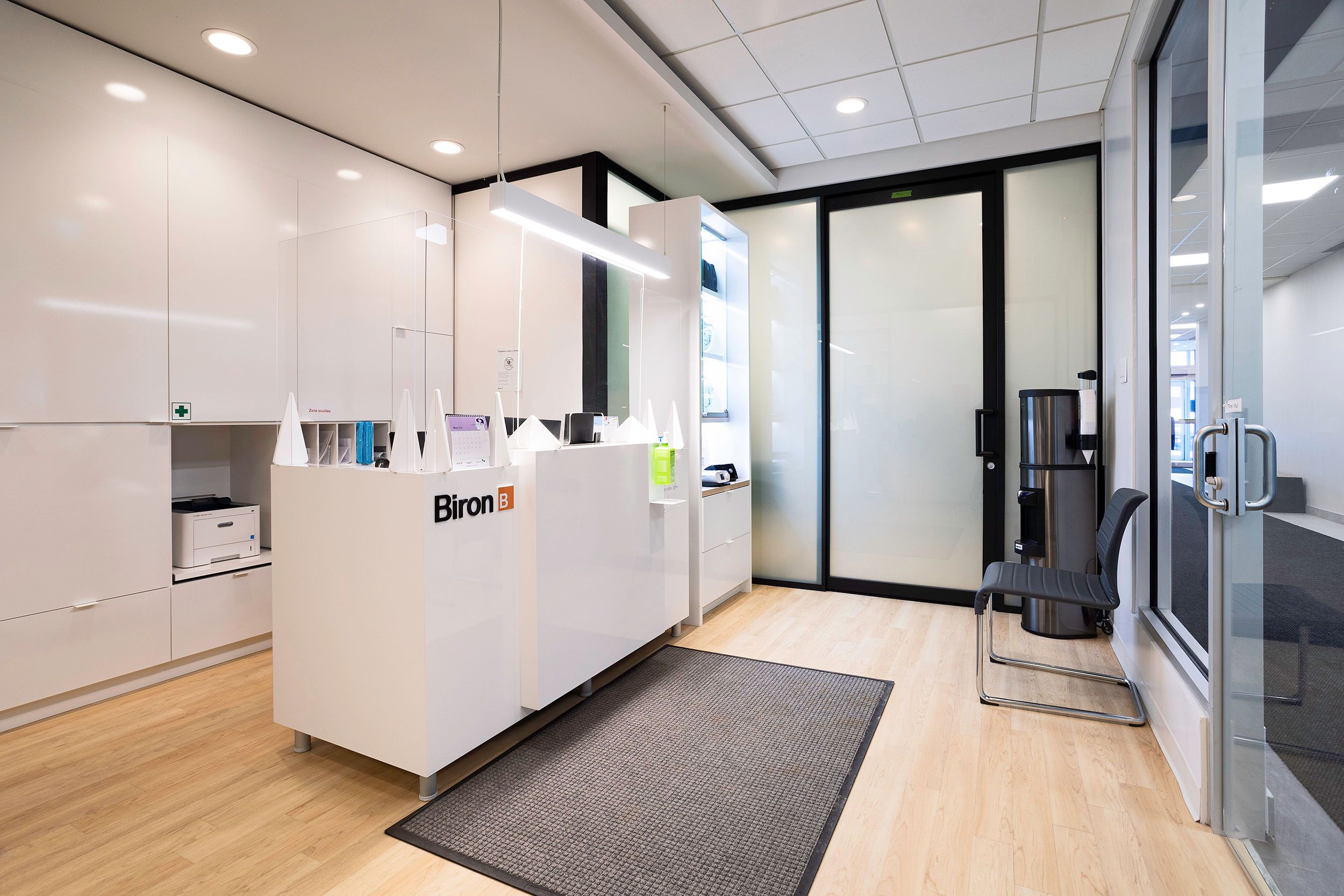 Rénovation de la clinique médicale Biron Groupe Santé à Vaudreuil