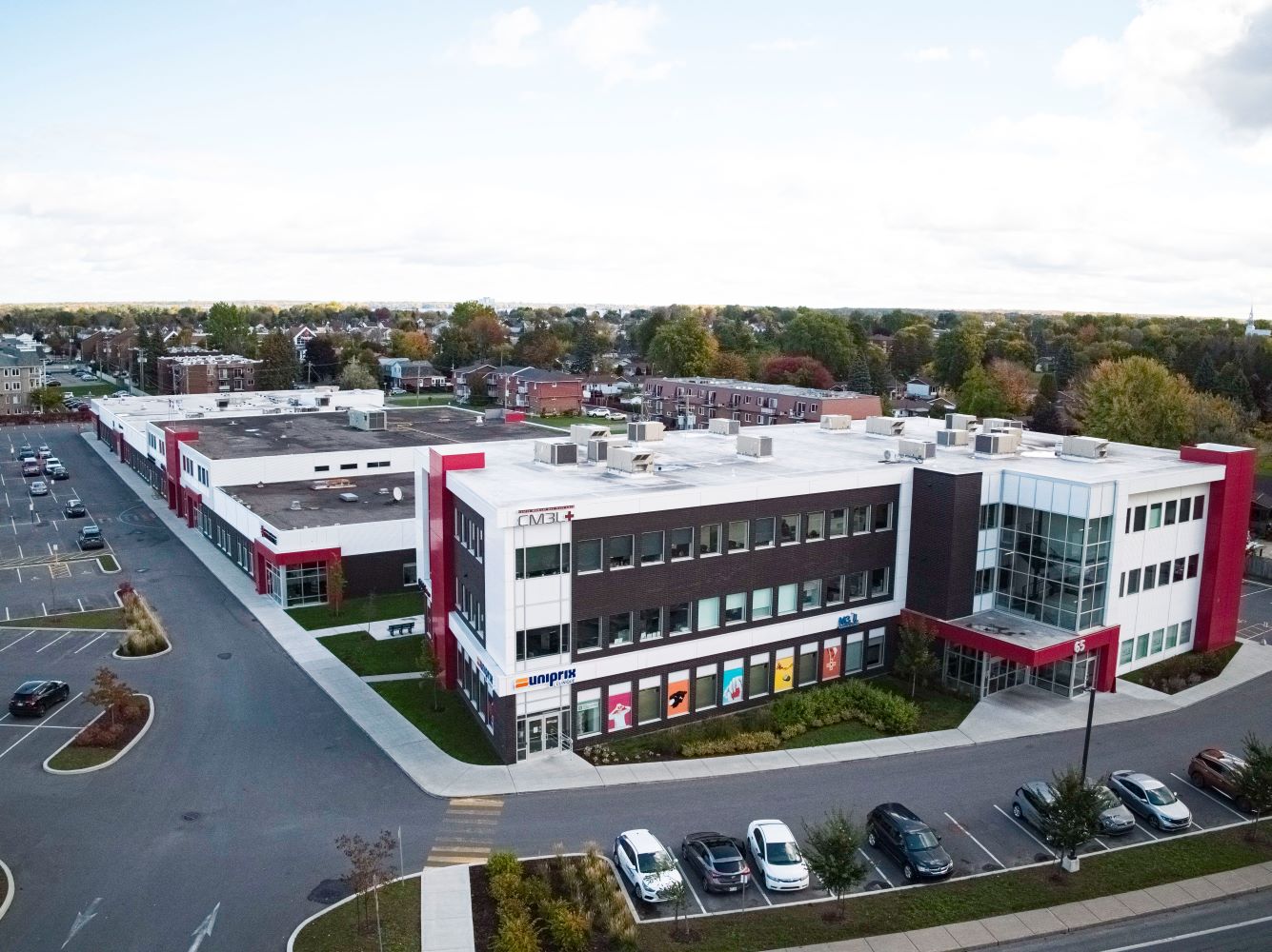 Construction du Complexe Santé des Trois Lacs à Vaudreuil