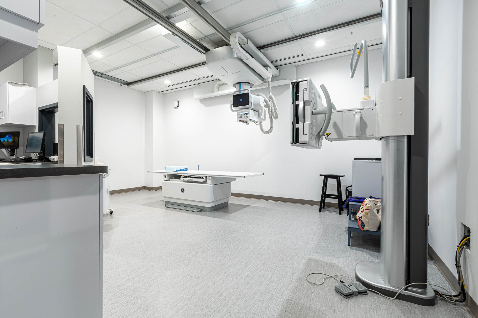 Aménagement intérieur de la clinique Radiologix à Sorel-Tracy