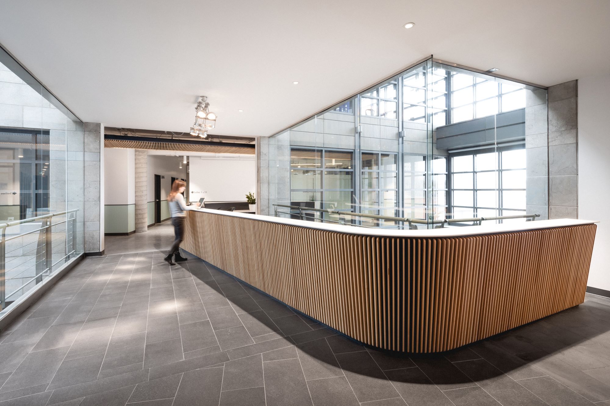 Rénovation de la clinique de recherche Innovaderm à Montréal